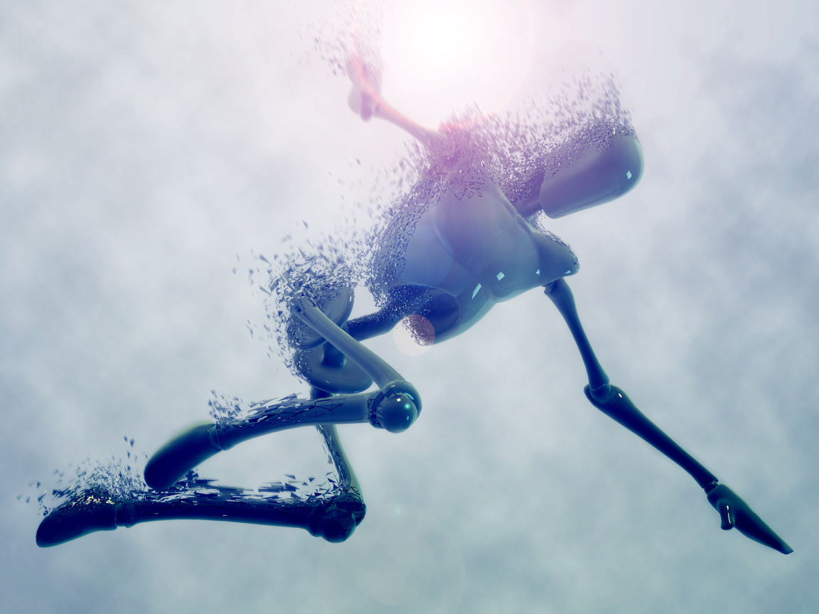 Робот в воде