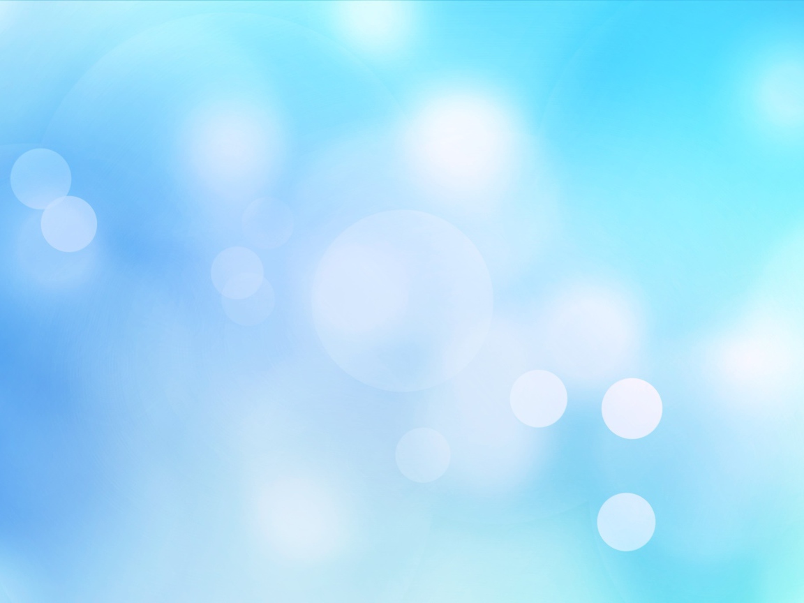 Голубой фон с бликами