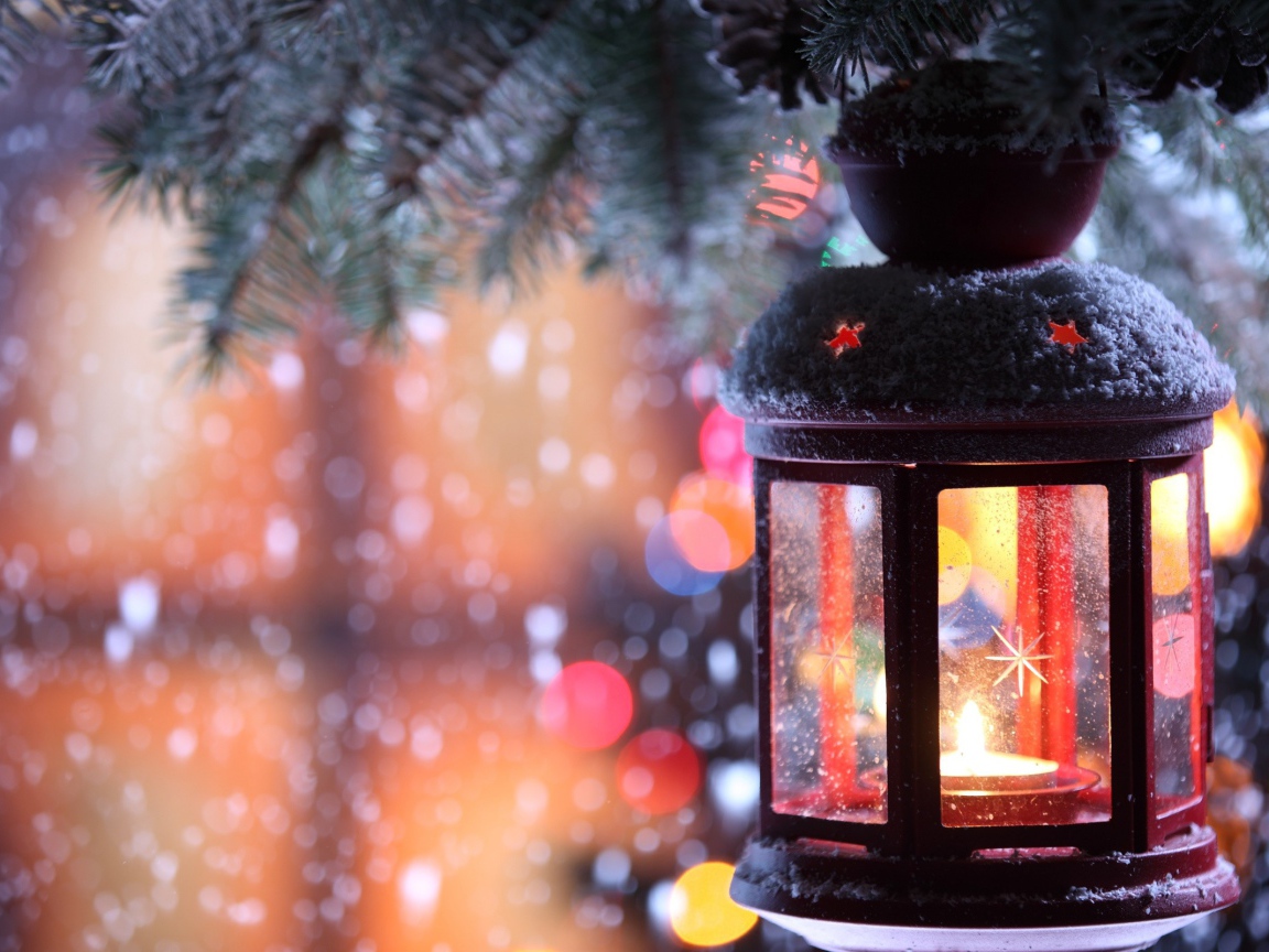 Рождественский фонарь
