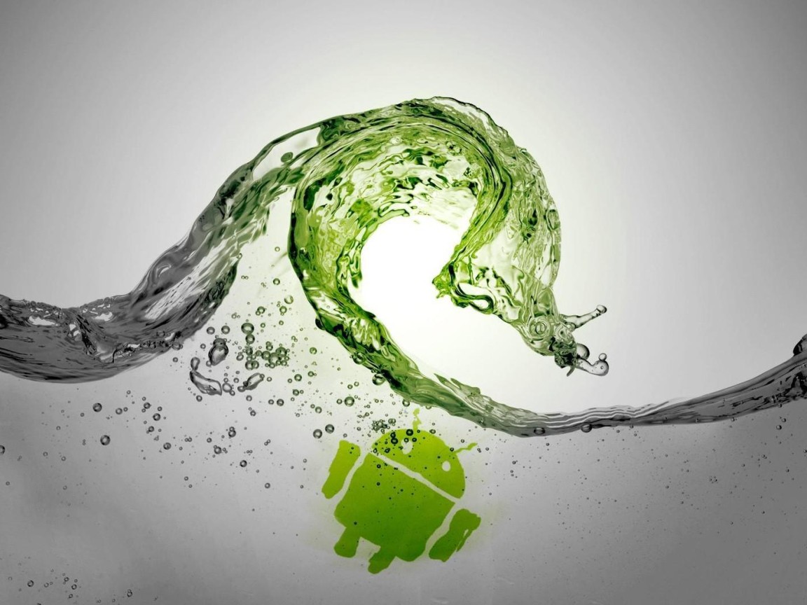 Андроид в воде