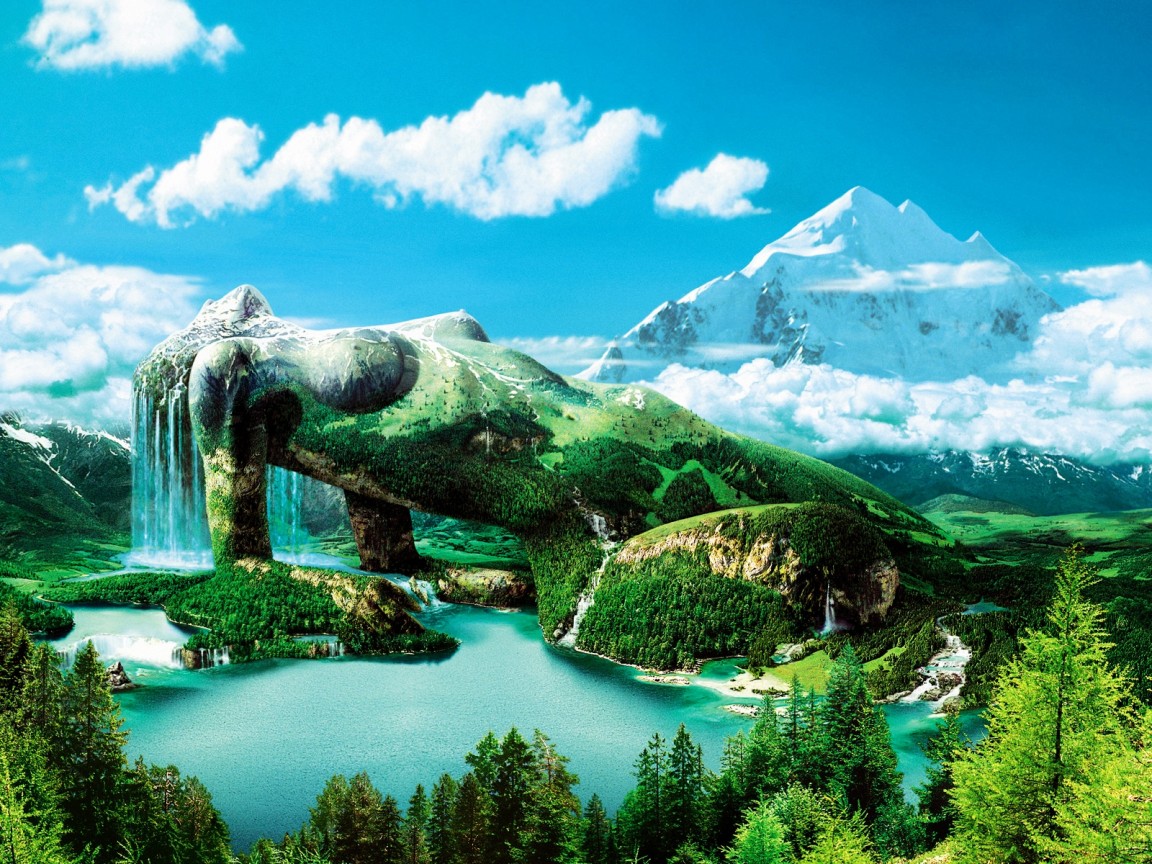 Девушка земля