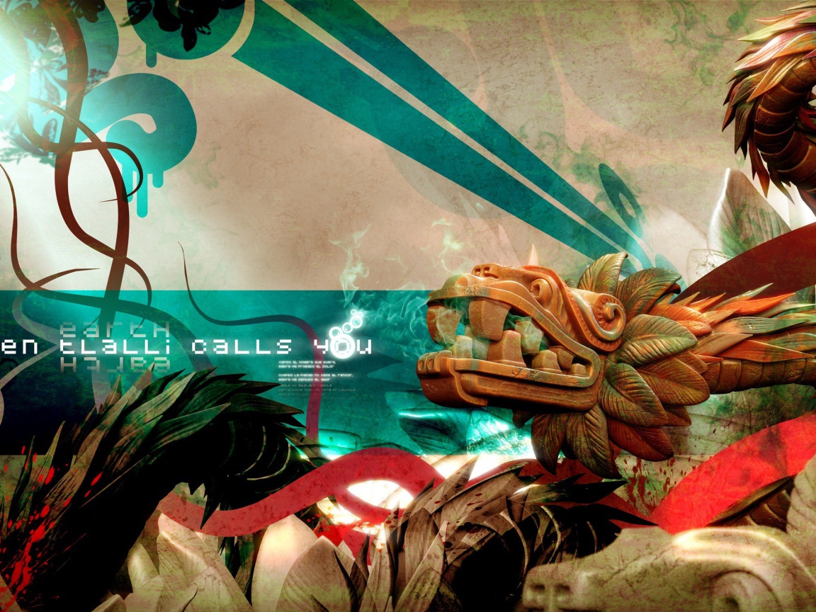 Дракон племени Майа