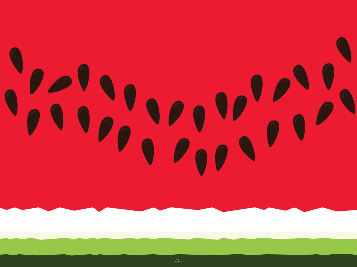 Арбуз в векторе