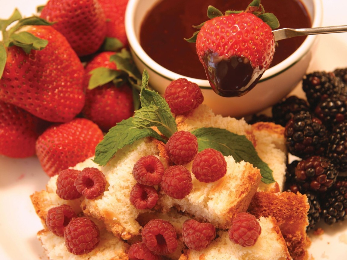 Ягоды в шоколаде