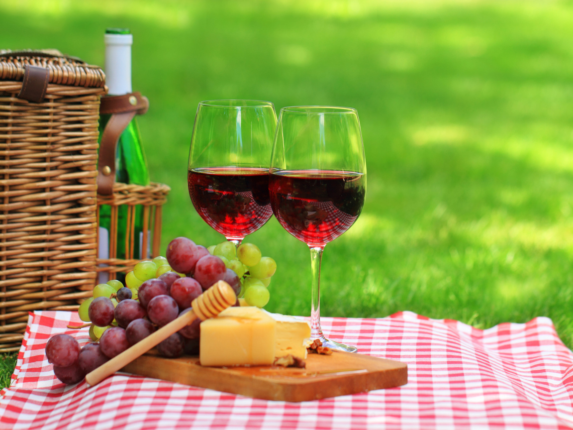 Вино на природе
