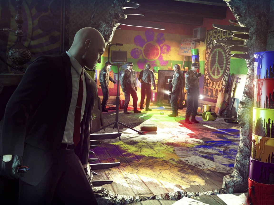 Сцена из Hitman Absolution