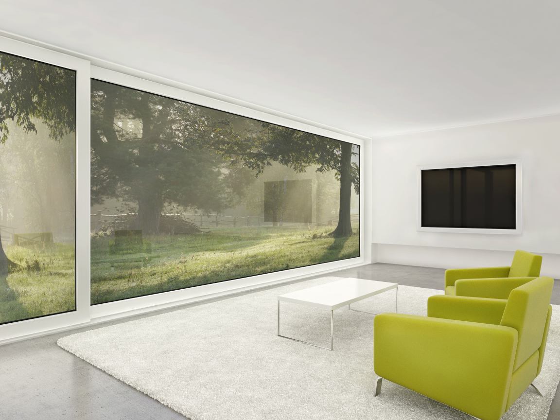 Минимализм в коттедже