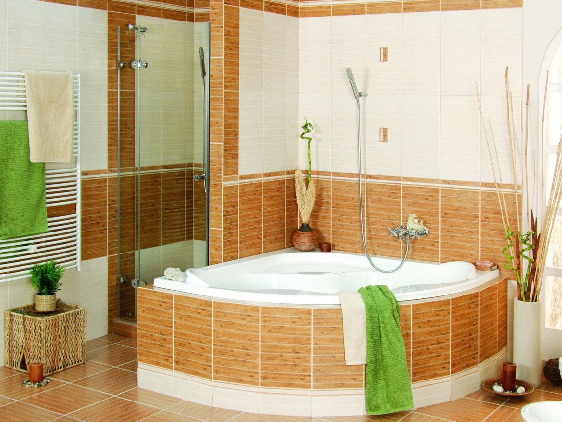 Интерьер ванной комнаты