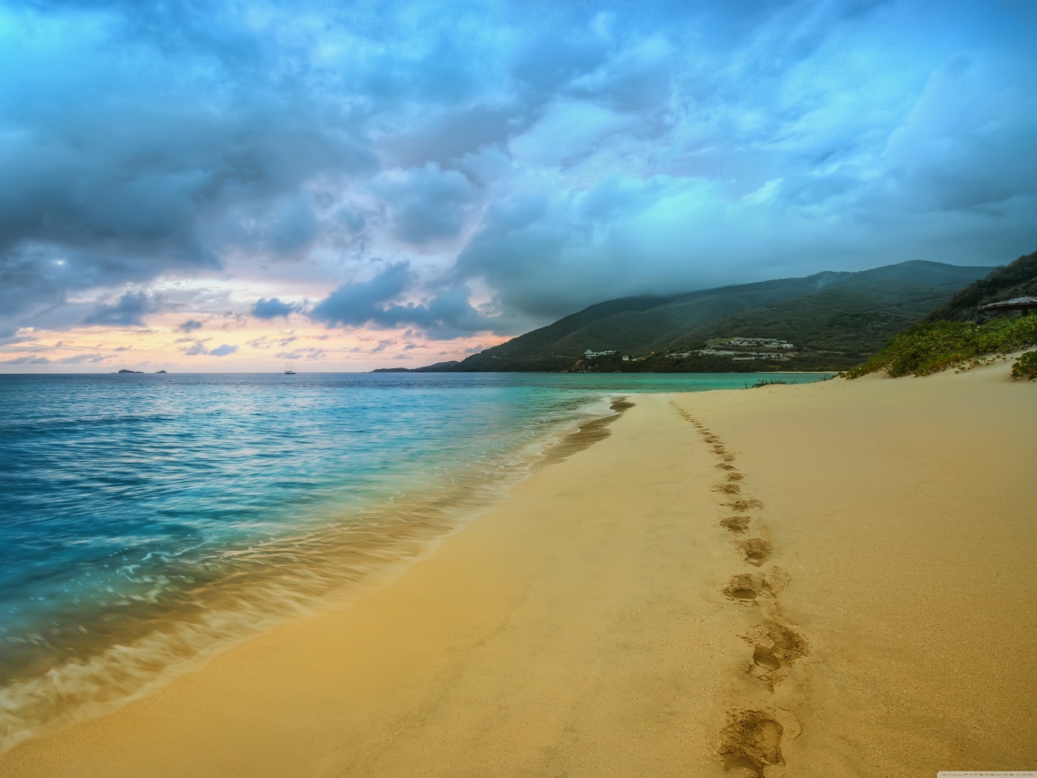 Удивительный пляж