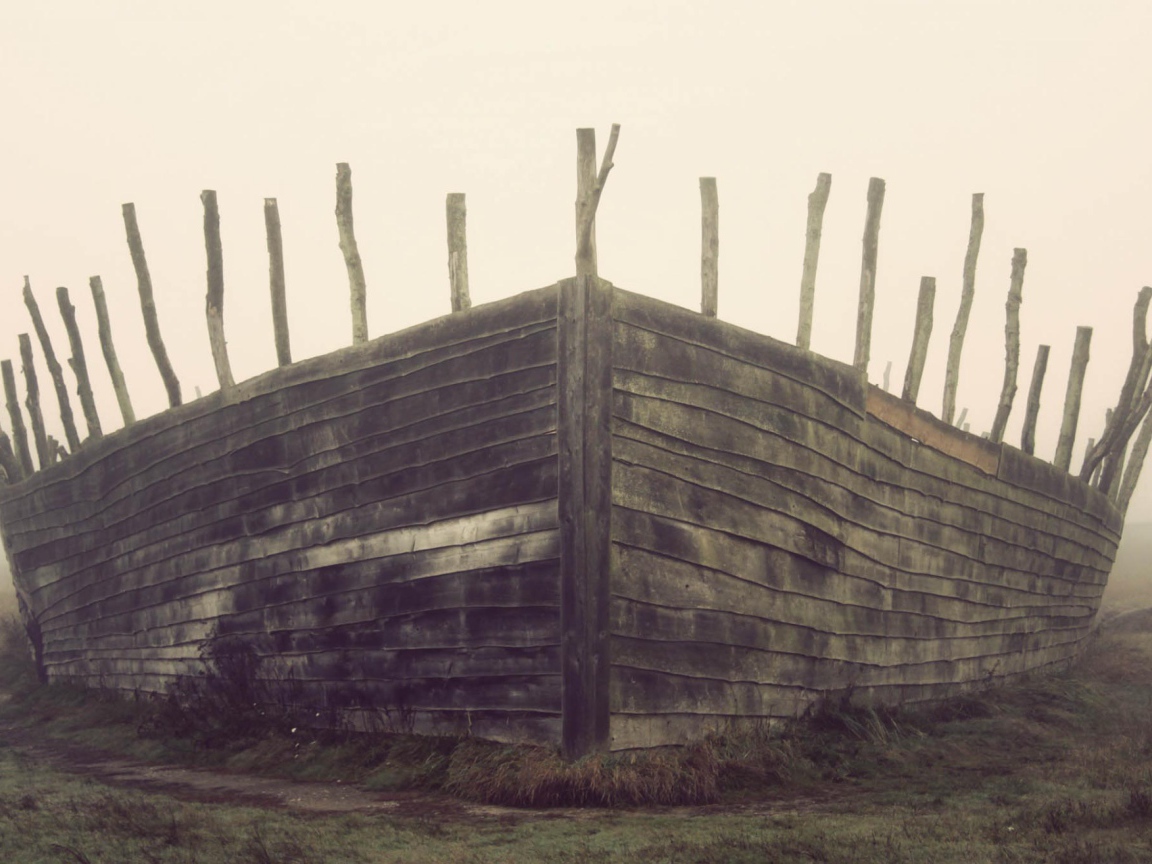 Лодка в тумане