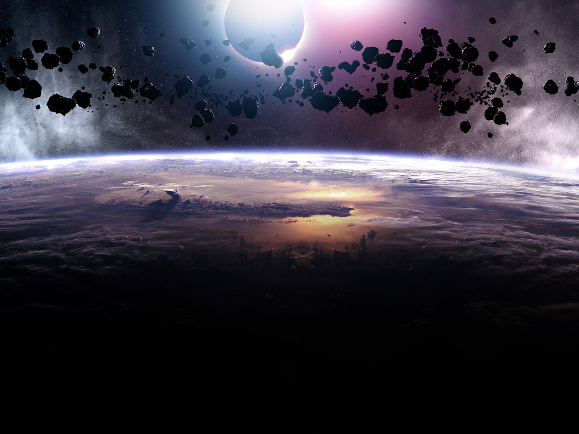 Полет астероидов