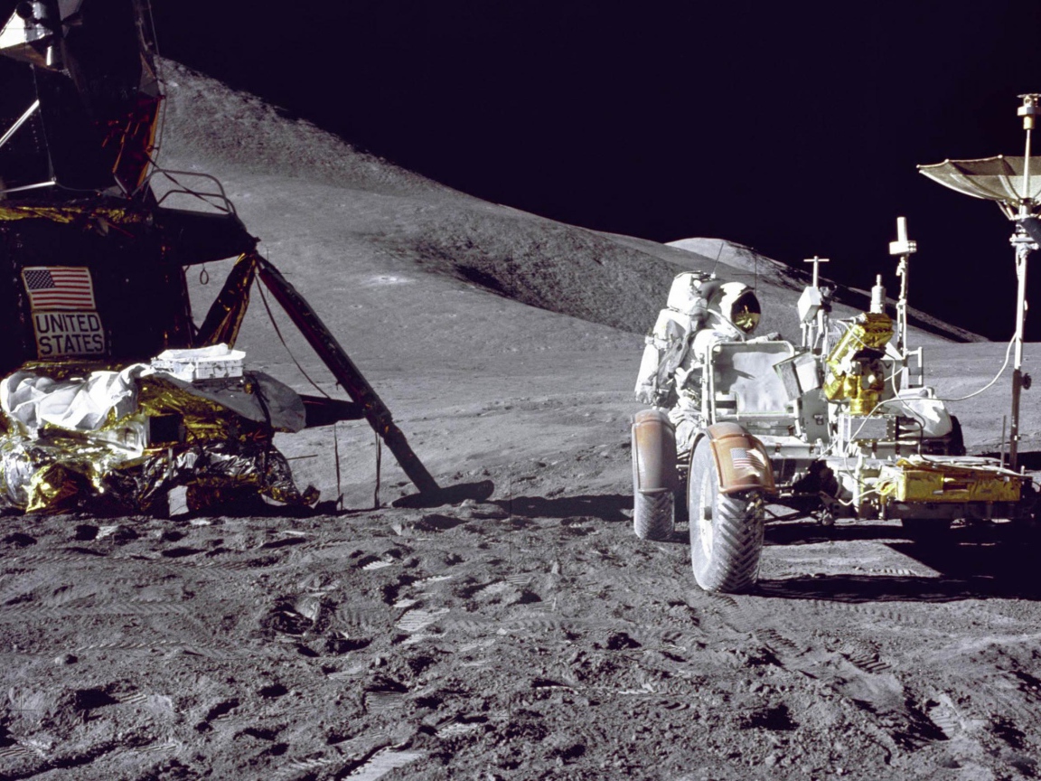 Человек на Луне