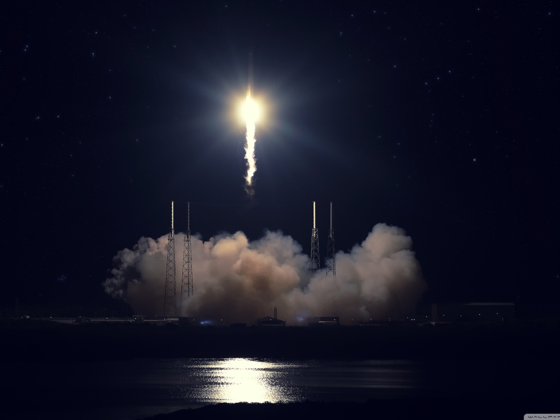 Взлет ракеты