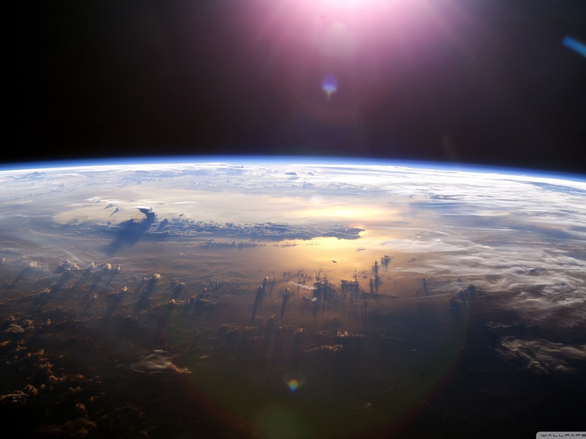 Тихий океан из космоса