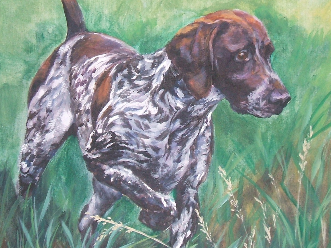 Красивая картина Пойнтера