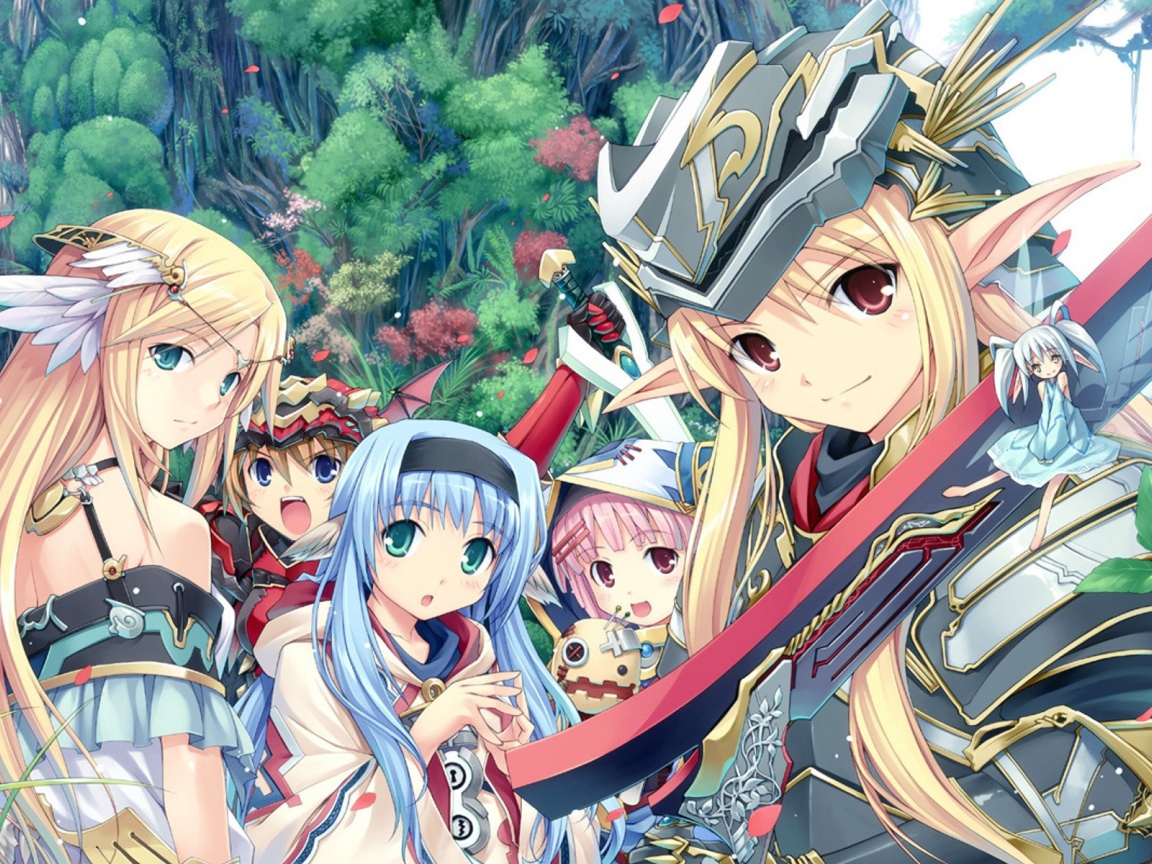 Герои Японской анимации