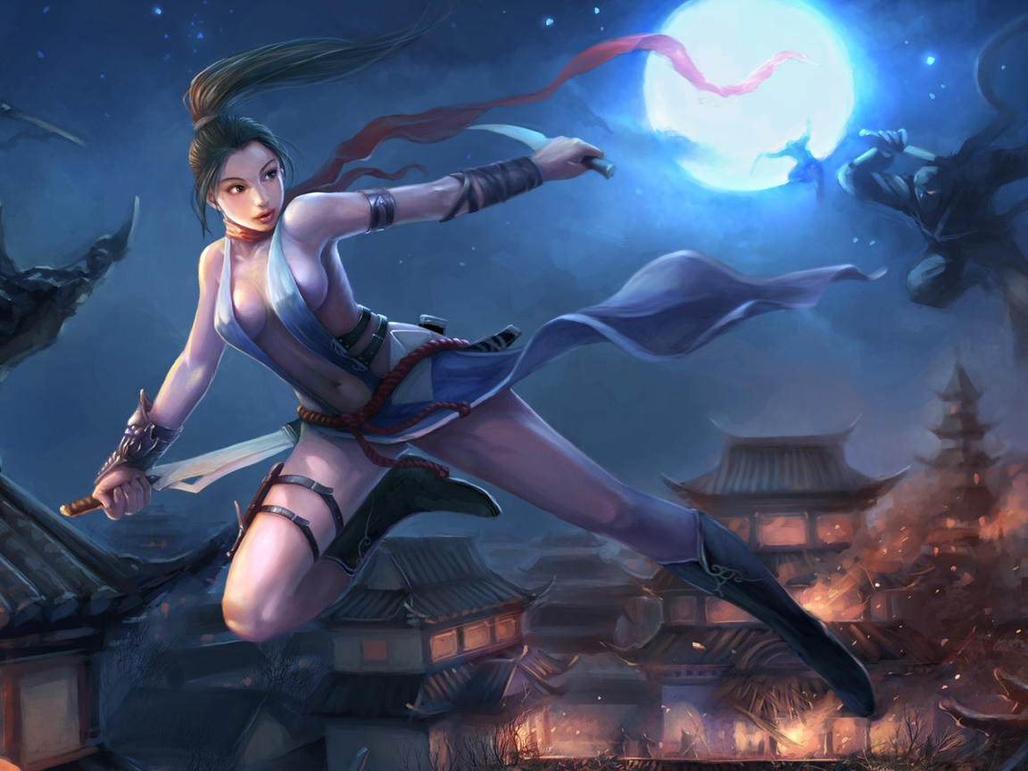 Девушки Ниндзя