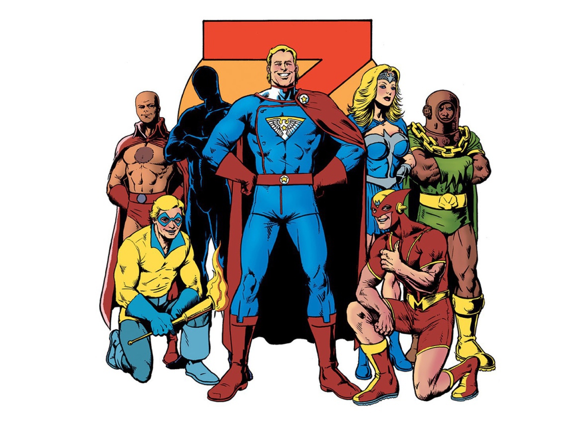 Супер герои из комиксов