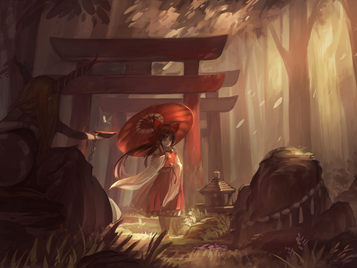 Колдунья с чашкой