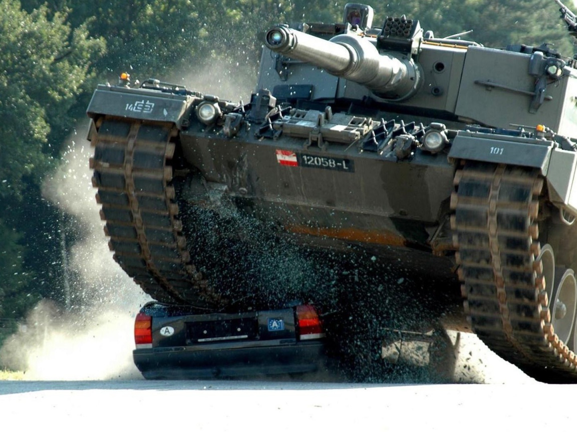 Австрийский танк Леопард 2