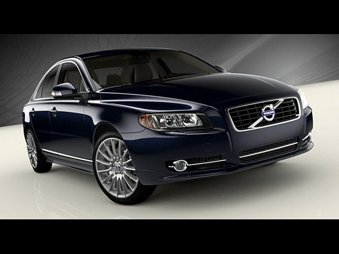 Темно-синий Volvo S80