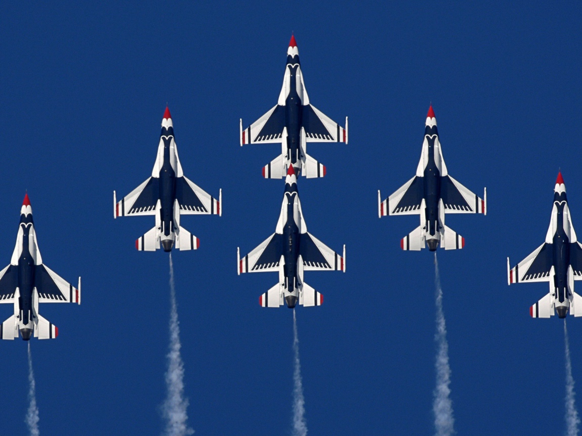 Самолеты F-16 Fighting Falcon