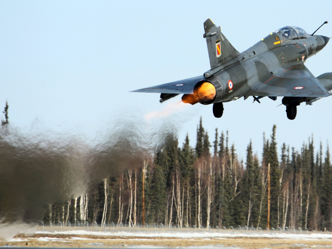 Самолет на взлете