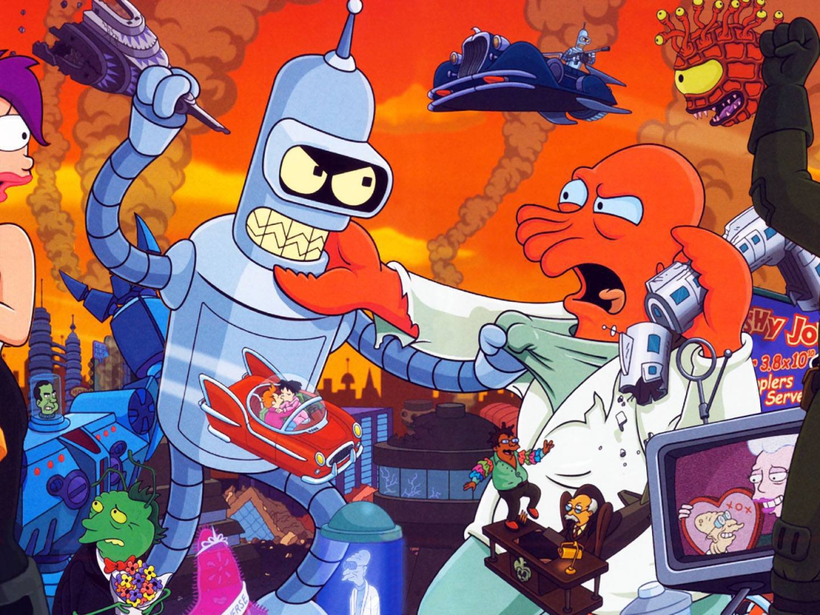 Футурама бой