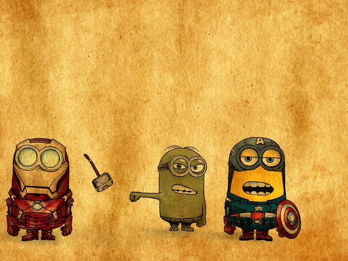 Миньоны супергерои