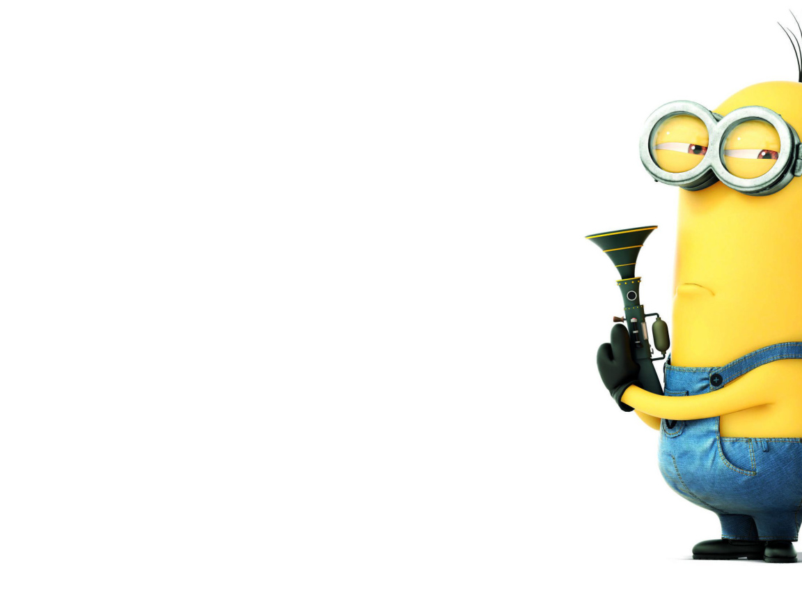 Миньоны агент с пистолетом