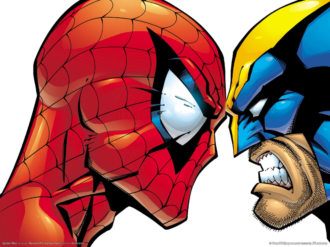 Человек-паук против Росомахи