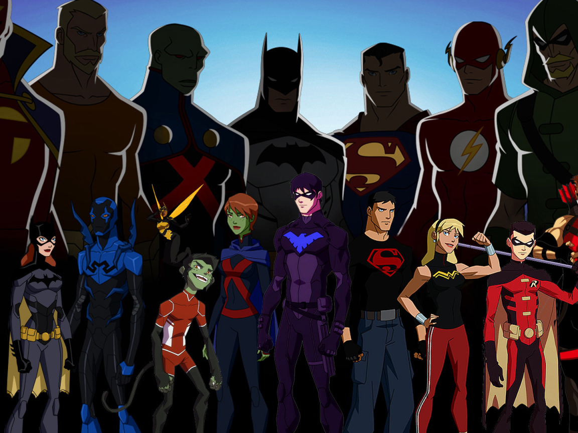 Юная Лига Справедливости / Молодое правосудие