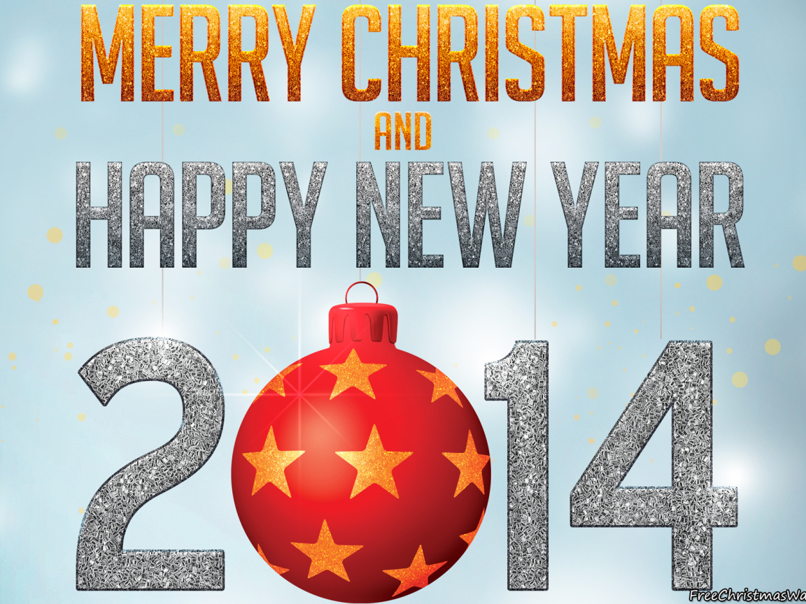 Поздравление на рождество, голубой фон