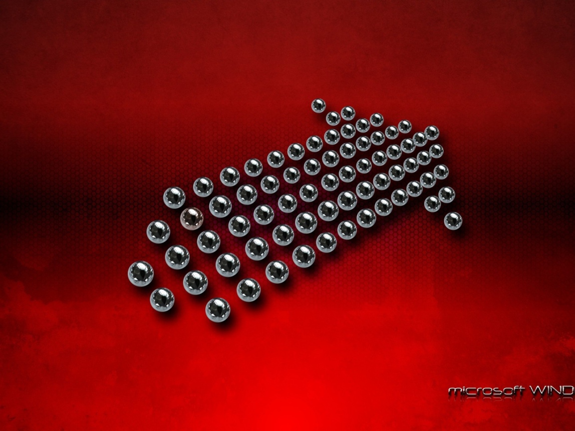 Стрелка из шариков