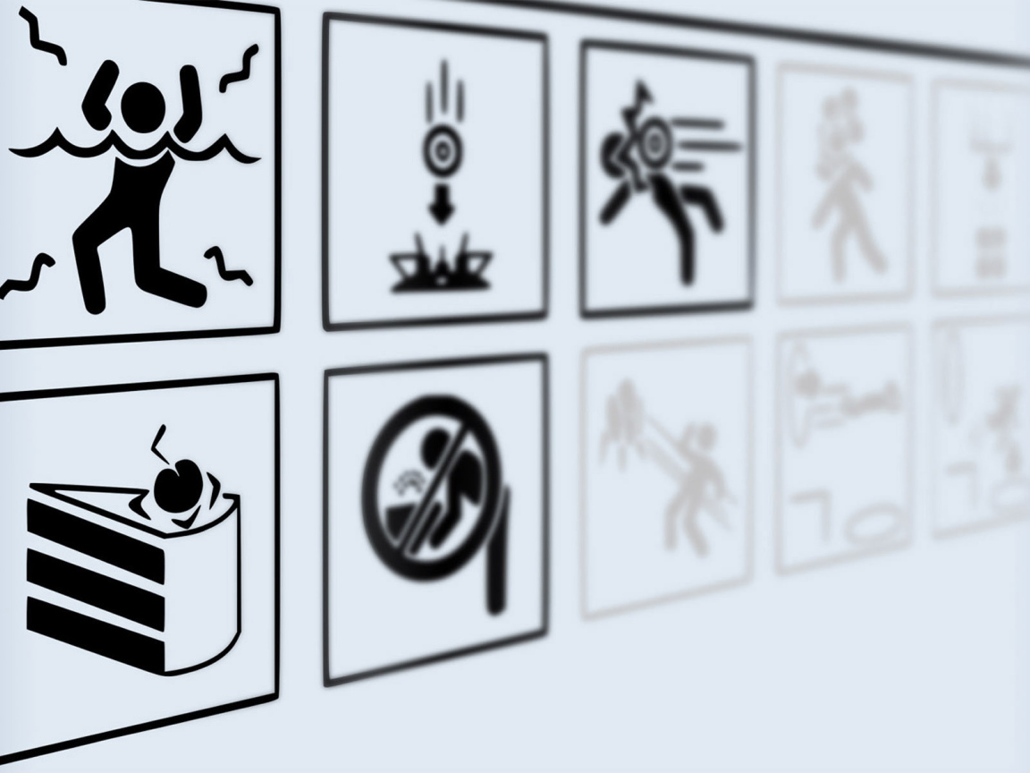 Знаки безопасности на портале