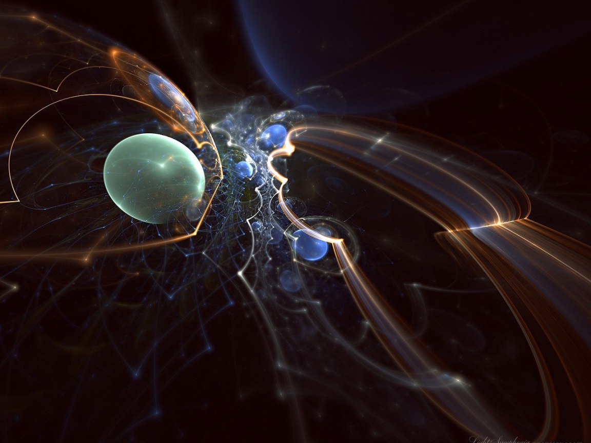 Абстракция с шариком