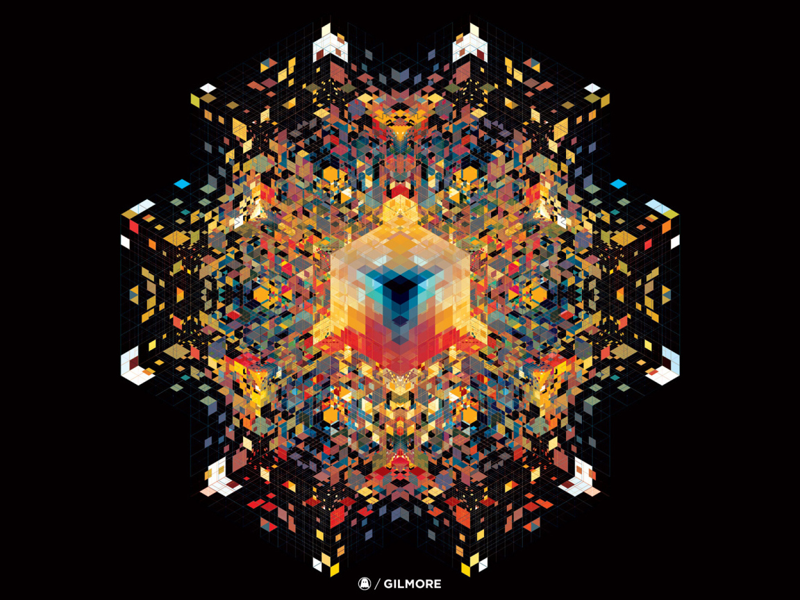 Калейдоскопный узор