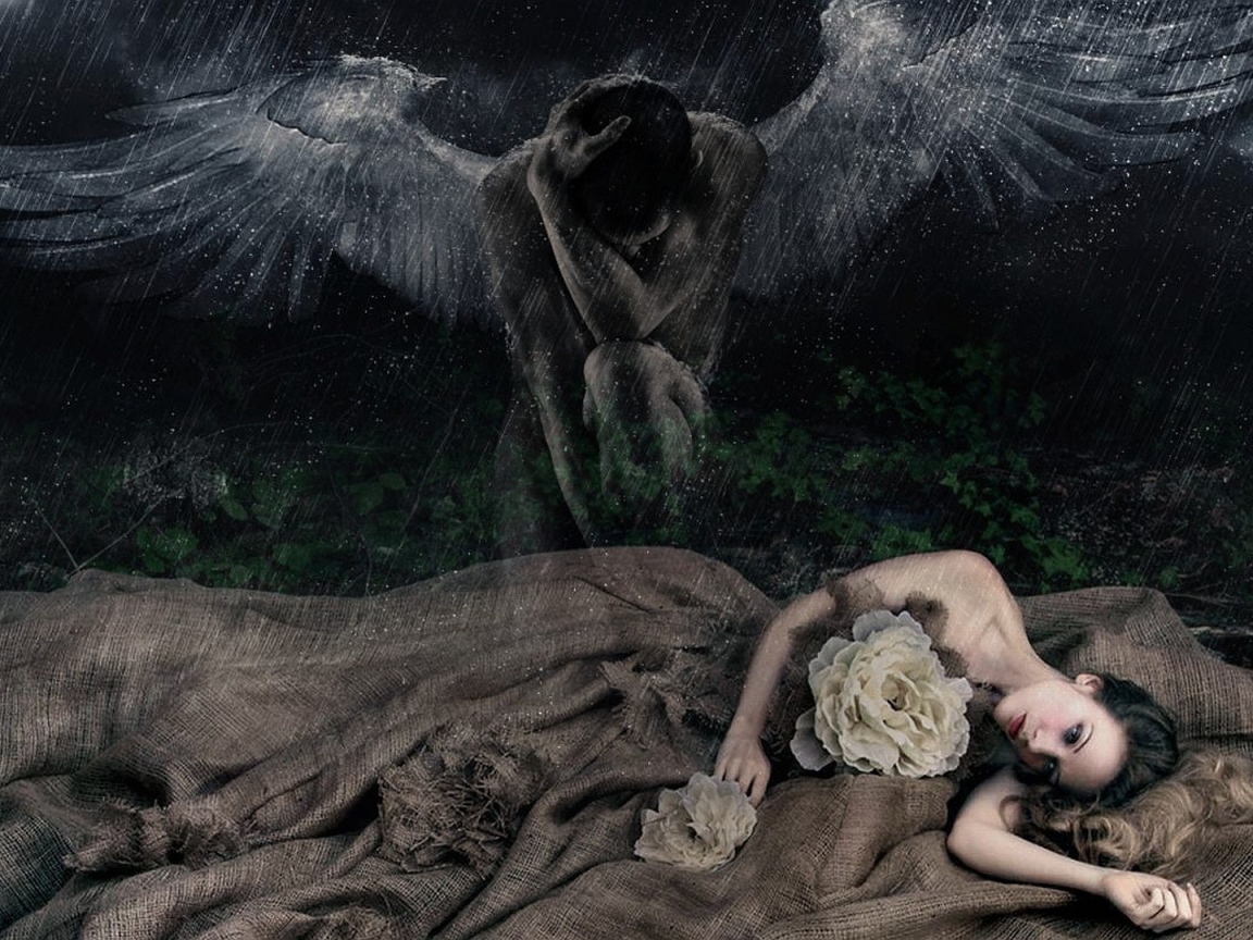 Ангел плачет