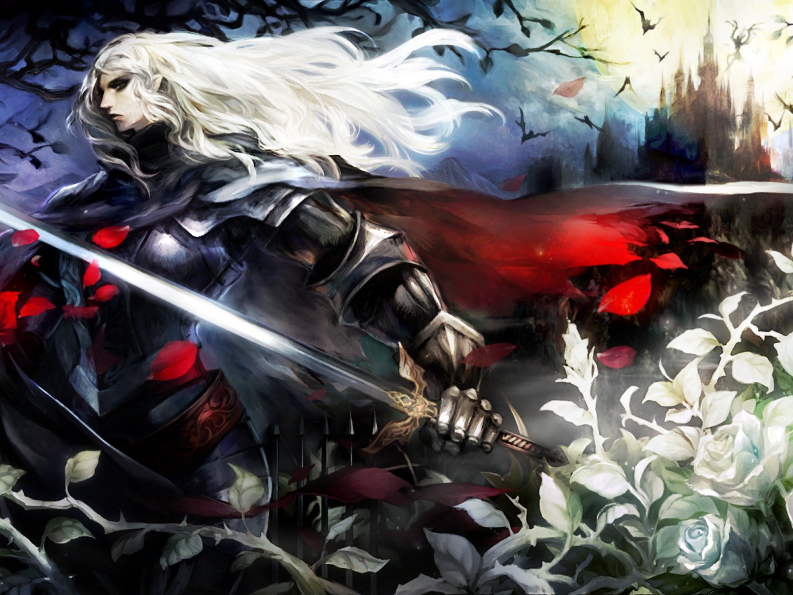 Девушка с мечом из игры