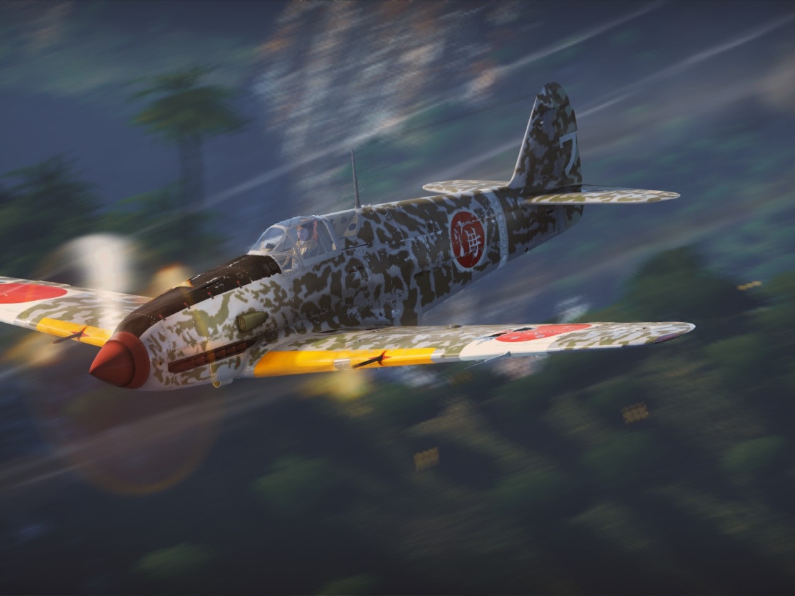 War Thunder самый быстрый самолет из Японии
