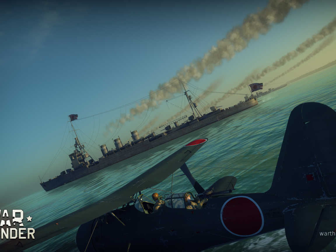 War Thunder военный корабль Японии