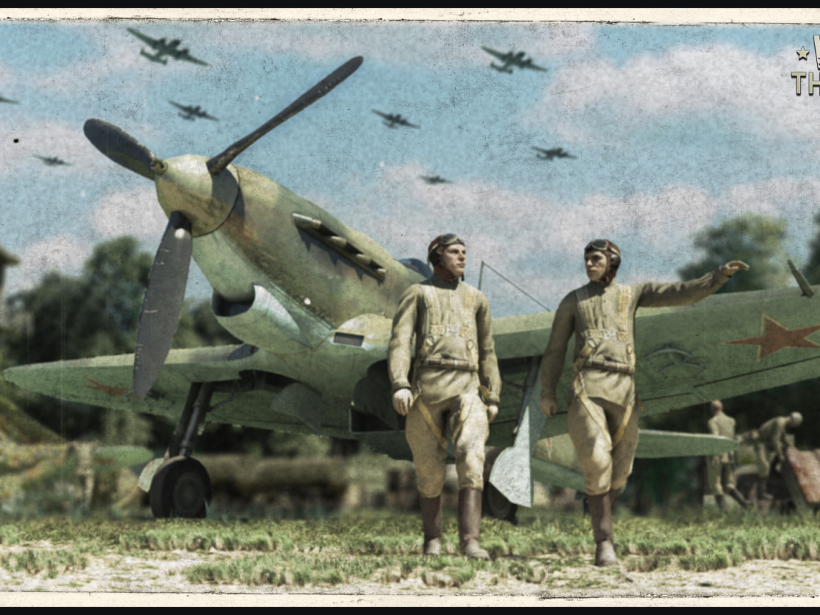 War Thunder два пилота и их самолет