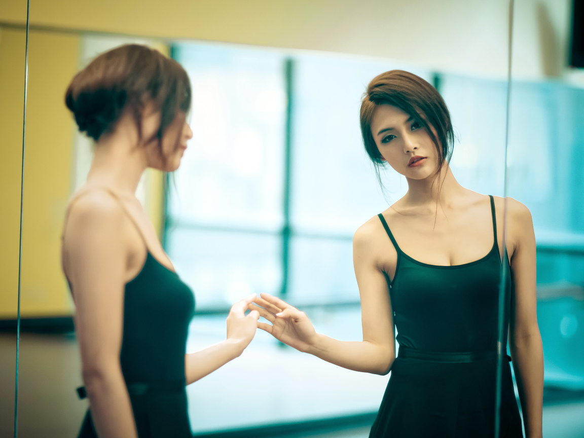 Очень красивая молодая балерина