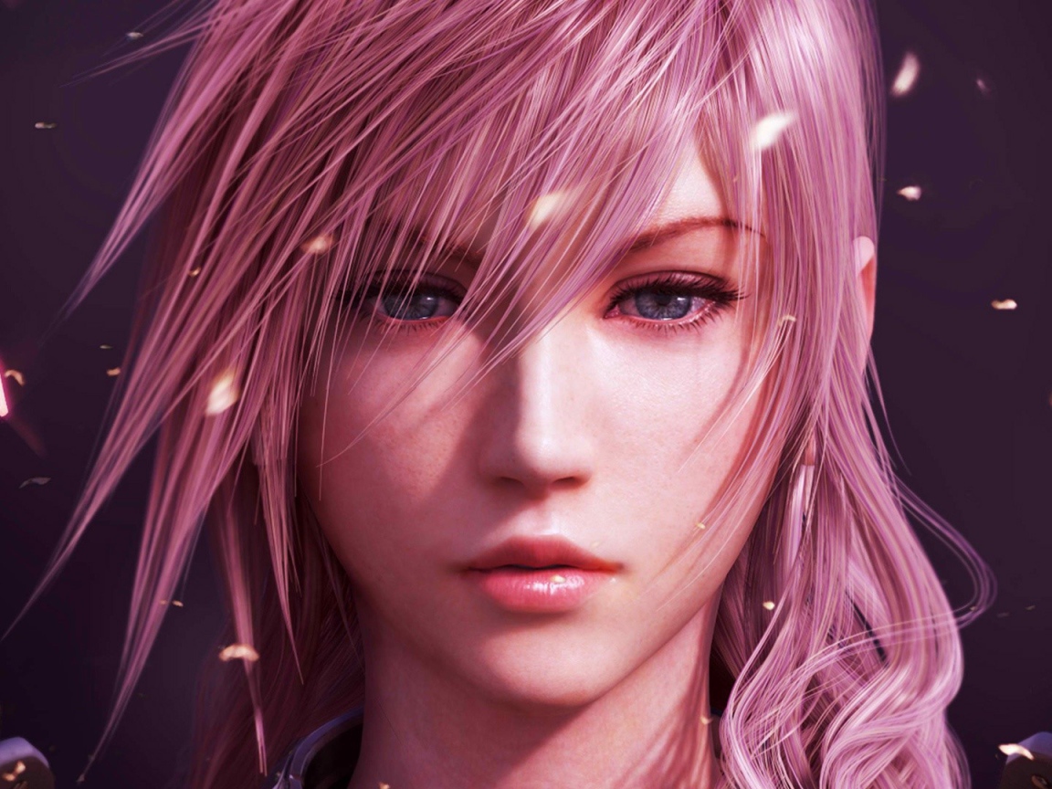 Розовый портрет