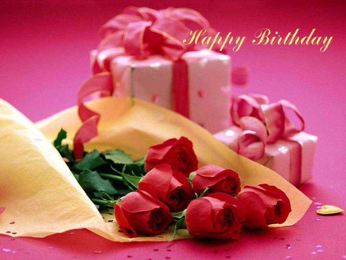 Красивая открытка на день рождения