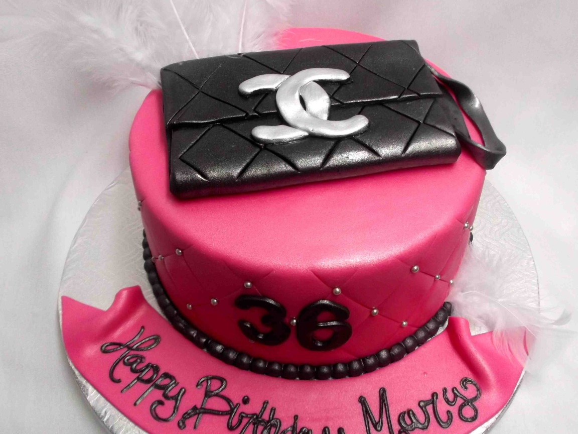 Шанель торт на день рождения