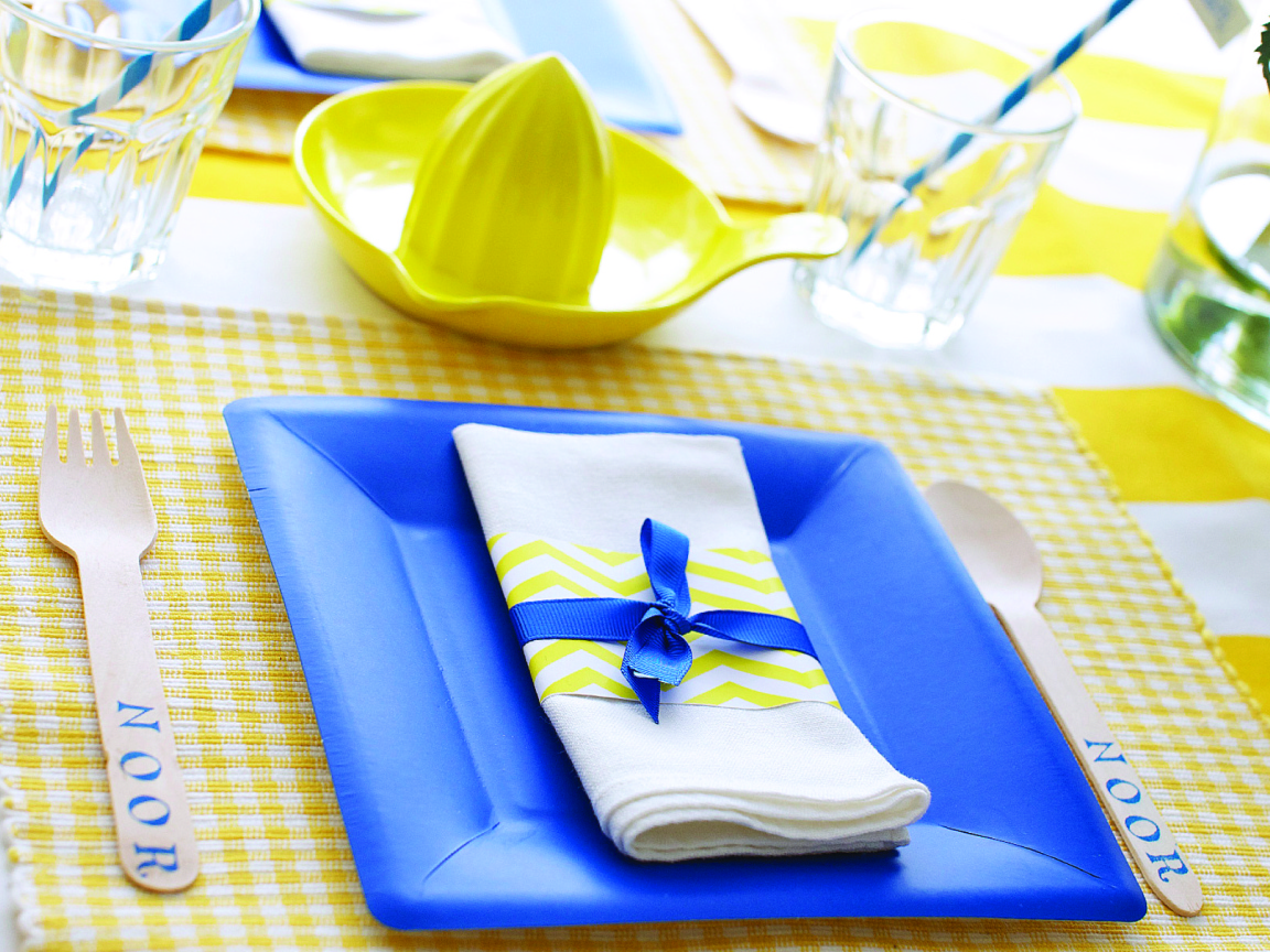 Столовые приборы на день рождения