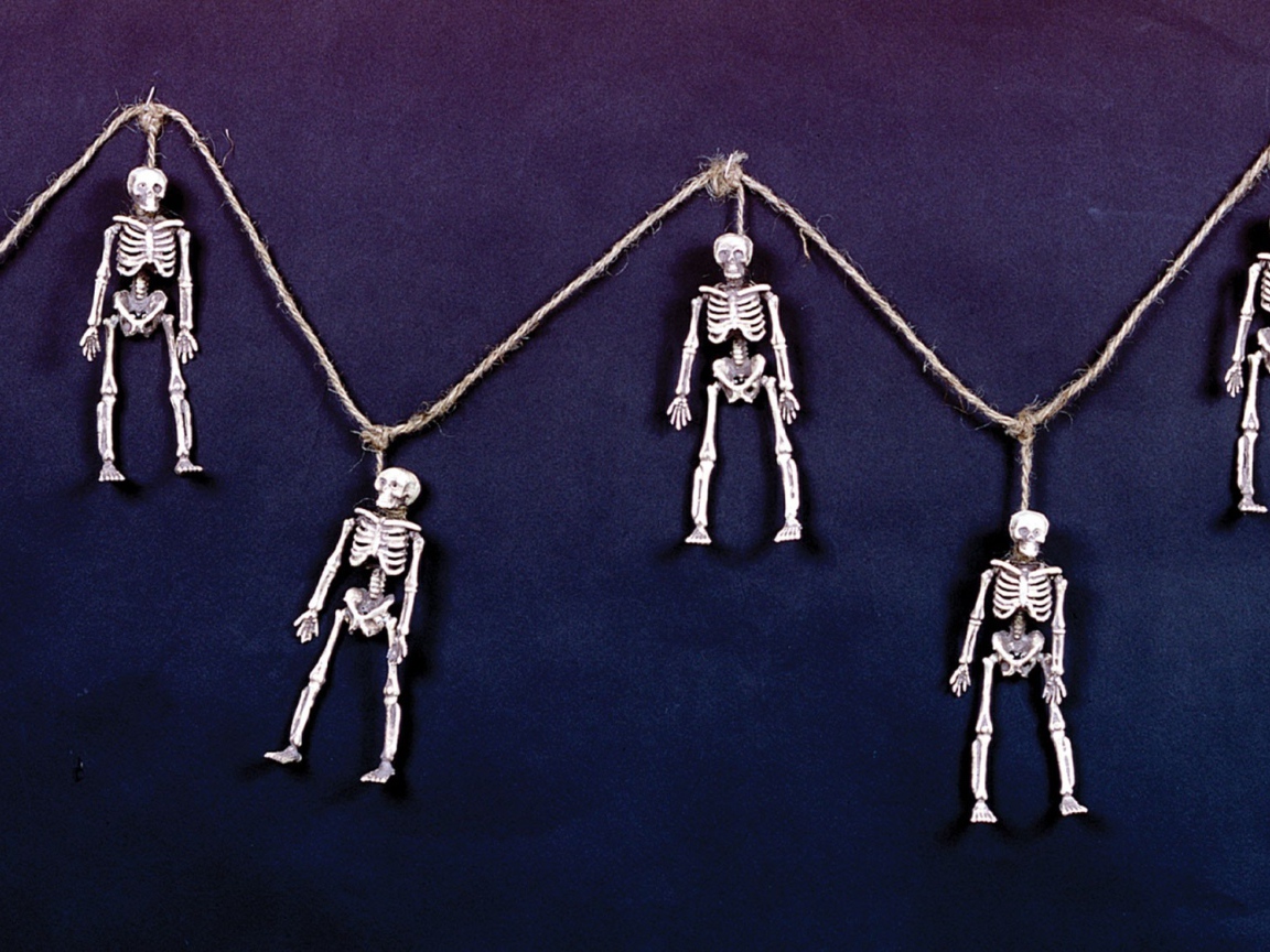 Гирлянда на хэллоуин