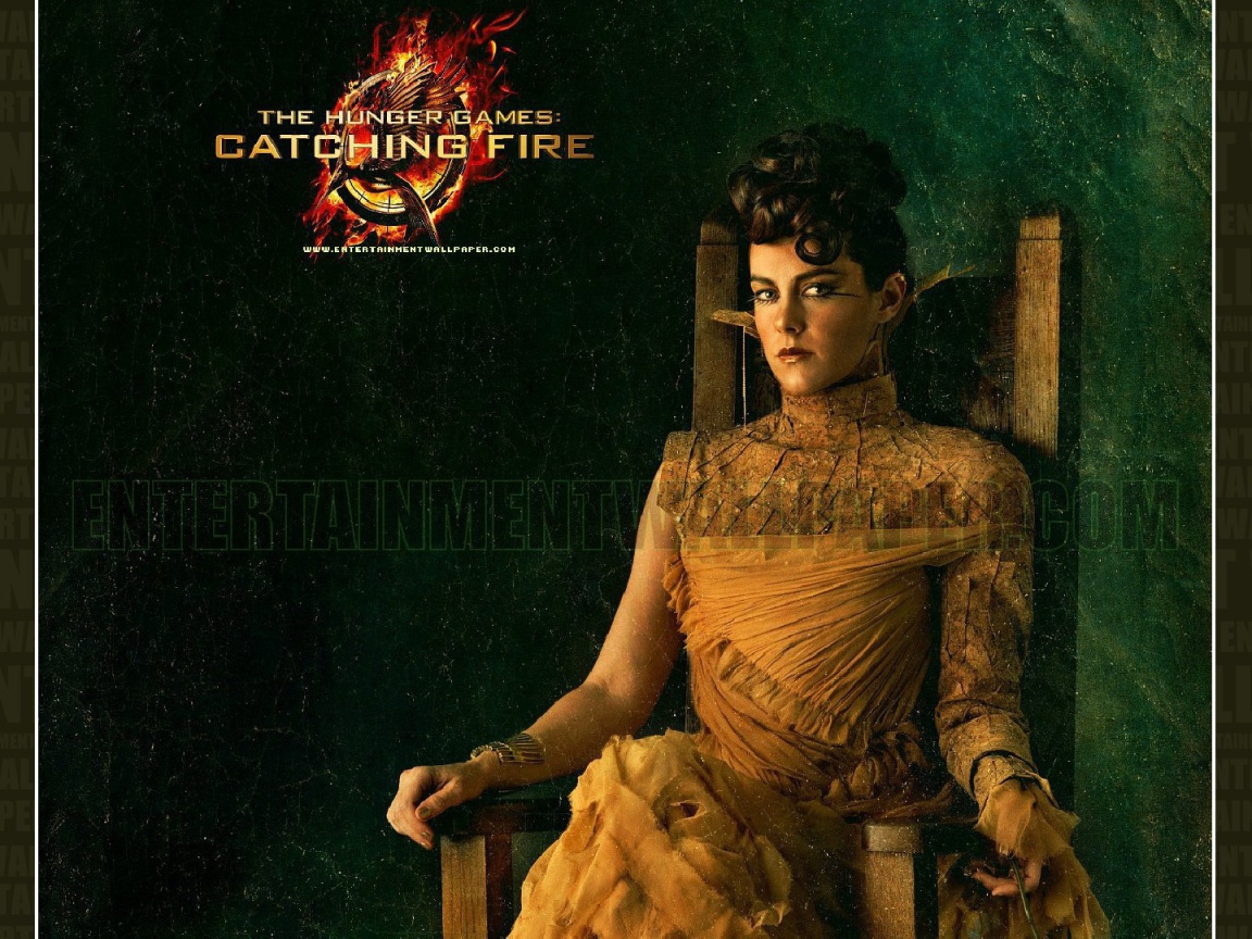 Голодные игры возгорания: женщина противник