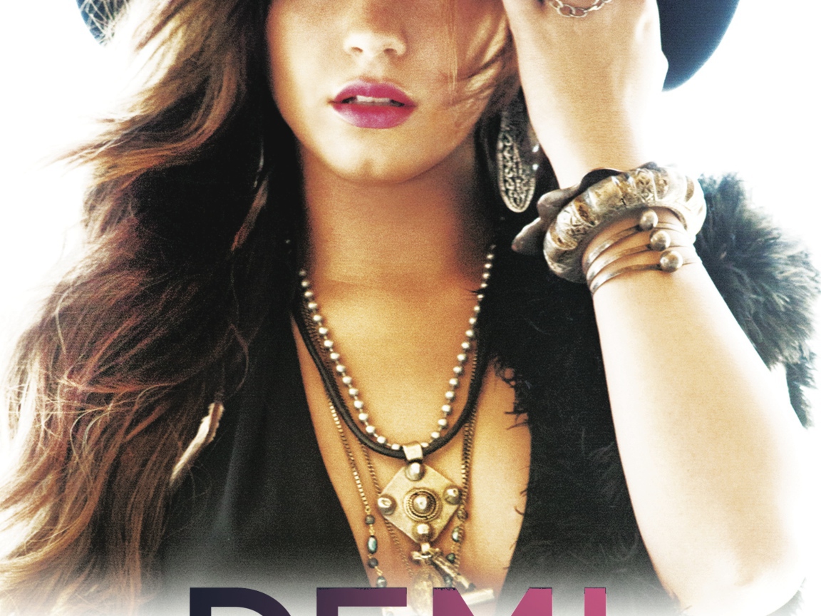 Demi Lovato in a hat